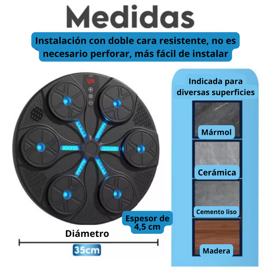 BoxeoPro™ Máquina de Golpes + Guantes Gratis